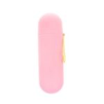 Portable Toothbrush Case Toothpaste Toothbrush Holder Cup Storage Organizer Box – Pink / Pink