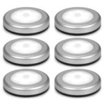 Ultra-Bright LED Magnetic Motion Sensor Light, Pack of 6