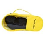 Waterproof Travel Portable Shoes Bag Shoe Organizer for Traveling Camping Outing – Yellow / Size: L
