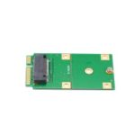 M.2 NGFF SSD to mSATA SSD Adapter Card SSD Converter Support 2230 and 2242 SSD Support B-KEY Interface