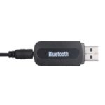 USB Wireless BT Music Receiver 3.5mm Aux Audio Stereo Car Adapter – Black