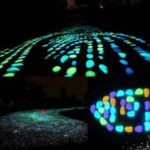 100pcs/Bag Luminous Pebbles Glow in the Dark Stones Home Fish Tank Outdoor Decor Garden Walkway – Style 1