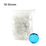 30pcs/Bag Luminous Pebbles Stones for Fish Tank Home Outdoor Decor – Style 4