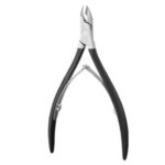 Stainless Steel Dead Skin Remover Finger Toe Nail Clipper Scissor – Black