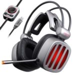 XIBERIA S21 Gaming Headset 7.1 3D Stereo Headphones with Microphone LED Light for Computer Gamer USB Game Headset