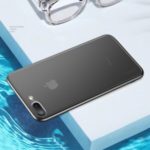 X-LEVEL Matte Texture TPU + Plastic Hybrid Phone Cover Case for iPhone 8 Plus / 7 Plus – Black