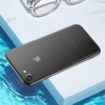 X-LEVEL Matte Texture TPU + Plastic Hybrid Phone Cover Case for iPhone 8 / 7 – Black