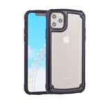Candy Color Anti-fall TPU+PC Hybrid Cell Phone Casing for iPhone (2019) 5.8-inch – Black