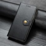 Magnetic Closure Wallet Stand Leather Phone Case with Lanyard for iPhone 6/6s 4.7-inch – Black