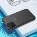 X-LEVEL Matte Texture TPU + Plastic Hybrid Phone Cover Case for iPhone (2019) 6.1-inch – Black