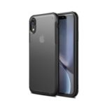 Shockproof TPU + PC Hybrid Phone Back Case for iPhone XR 6.1 inch – Black