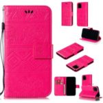 Imprint Elephant Leather Phone Shell for iPhone (2019) 5.8 inch – Rose