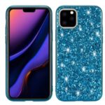 Glittering Sequins Electroplating TPU+PC Phone Shell for iPhone (2019) 6.5-inch – Cyan