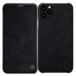 NILLKIN Qin Series Leather Card Holder Case for iPhone (2019) 5.8-inch – Black