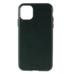 MERCURY GOOSPERY Style Lux Textured TPU Phone Casing for iPhone (2019) 6.1-inch – Dark Green