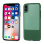 Translucent Silicone Phone Case for iPhone X/XS 5.8 inch – Green