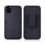 Belt Clip Kickstand Stripe Pattern PC Hard Case for iPhone 11 Pro Max 6.5 inch