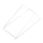 Full Coverage Clear Acrylic + TPU Hybrid Phone Cover for Samsung Galaxy Note 10