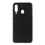 Carbon Fiber TPU Mobile Phone Shell for Samsung Galaxy M40