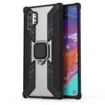 Warrior Style Hard PC + TPU Hybrid Phone Casing with Kickstand for Samsung Galaxy Note 10 – Black