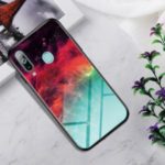 Gradient Color Tempered Glass + PC + TPU Hybrid Case for Samsung Galaxy A60 / M40 – Colorful Nebula