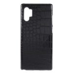 PU Leather Coated Hard PC Phone Case for Samsung Galaxy Note 10 Plus – Crocodile Texture