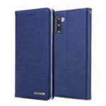 CMAI2 PU Leather Auto-absorbed Card Holder Phone Case for Samsung Galaxy Note 10 – Dark Blue