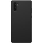 NILLKIN Flex Pure Series Liquid Silicone Case for Samsung Galaxy Note 10 / Note 10 5G – Black