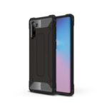 Armor Guard Plastic + TPU Hybrid Phone Cover Casing for Samsung Galaxy Note 10 – Black