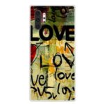 Pattern Printing TPU Back Case for Samsung Galaxy Note 10 Plus – LOVE Pattern