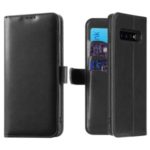 DUX DUCIS KADO Series Leather Phone Case for Samsung Galaxy S10 Plus – Black
