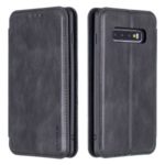 HAOXFA.W Detachable Magnet Leather Phone Wallet Shell for Samsung Galaxy S10 Plus – Black