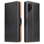 Leather Wallet Flip Phone Case Shell with Stand for Samsung Galaxy Note 10 Plus/Note 10 Plus 5G – Black