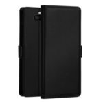 DZGOGO [Milo Series] PU Leather Wallet Case for Sony Xperia 20 – Black