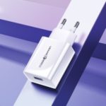 USAMS US-C  T22 Travel USB Charger 18W QC3.0 Fast Charging Wall Charger – EU Plug