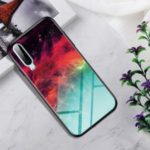 Gradient Color Tempered Glass + PC + TPU Hybrid Case for Huawei P30 – Colorful Nebula