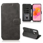 Extreme Series Folio PU Leather Wallet Phone Case for Huawei P20 lite (2019)/nova 5i – Black