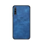 PINWUYO Honorable Series PC + TPU + Leather Shell for Huawei Honor 9X / 9X Pro – Blue