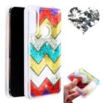 Embossed Pattern Glitter Powder Quicksand TPU Phone Case for Huawei P Smart Z / Y9 Prime 2019 – Multiple Colors