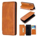 HAOXFA.W Detachable 2-in-1 Magnet Leather Wallet Phone Case for Huawei P30 – Brown