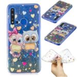 Glitter Sequins Inlaid Pattern Printing TPU Case for Huawei nova 5i / P20 lite (2019) – Two Owls
