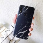 Marble Pattern IMD TPU Case for Xiaomi Redmi Note 7 / Note 7 Pro (India) / Note 7S – Black