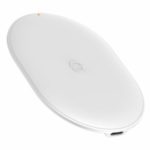 BASEUS Cobble Wireless Charger 15W for Phones and Earphones with Wireless Charging Function – White