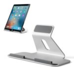 UPERGO AP-7D Aluminium Alloy Tablet Stand 60 Degree Angle Convenience Charging Holder for iPad Mini Pro Surface 7-13 inch – Silver