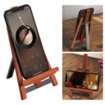 R-JUST Wood + Aluminum Alloy Mobile Phone Tablet Holder Desktop Bracket