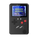 Ultra-Thin Portable Handheld Game Consoles 2.4inch Color Screen Built-in 168 Video Games – Black