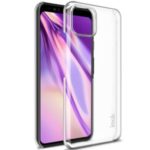 IMAK Crystal Case II Pro Wear-resistant Clear PC Shell + Explosion-proof Screen Protector for Google Pixel 4