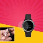 D36MM Anti-explosion Full Coverage Soft TPU Watch Screen Protector Film for Fossil Sport D33MM