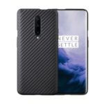 For OnePlus 7 Pro Carbon Fiber TPU Case Cover Shell – Black