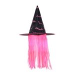 Horror Halloween Top Hat with Hair Top Hat Party Costume Cosplay – Rose